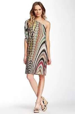 Tbags Printed One Shoulder Dress (size M)  • $29.99