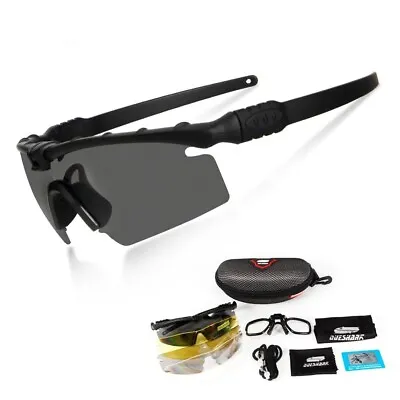 Polarized Army Protection Military Glasses Shooting Goggles Tactical Sunglasses • $29.99