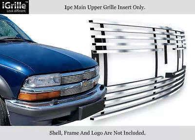 Fits 98-04 Chevy S-10/Blazer Stainless Steel Silver Billet Grille Insert • $40.99