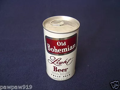 OLD BOHEMIAN BEER METAL STEEL CAN 12 OZ ALUMINUM PULL TAB TOP VINTAGE 1970's BO • $5
