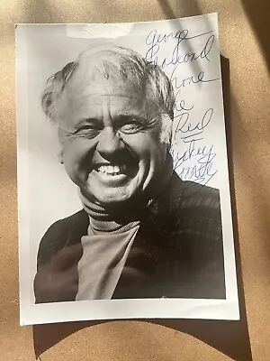 MICKEY ROONEY Hand Signed Autographed Black & White Glossy Photo • $20