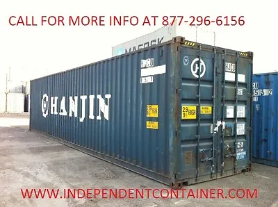 45' HC Cargo Container / Shipping Container / Storage Container In Jacksonville • $3550