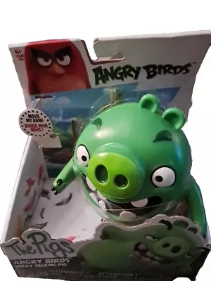 Angry Birds Tricky Talking Green Pig Figure Spin Master Rovio 2016 - 5.5''  • $10