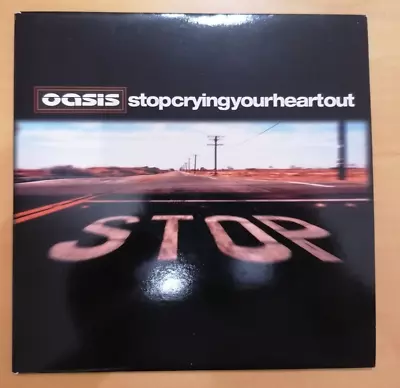 RARE OASIS 7  1st PRESS STOP CRYING YOUR HEART OUT ORIG UK 2002 • £9.99