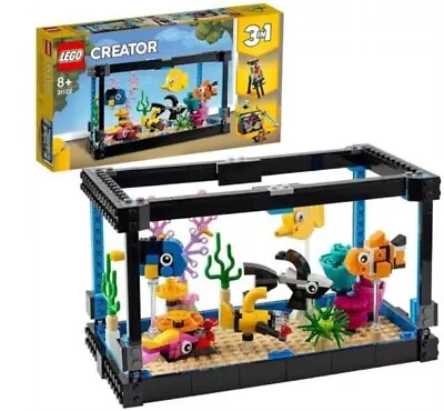 LEGO Creator 3-in-1 ~ Fish Tank ~ (31122) Brand New Factory Sealed (SEE PICS) • $119.95