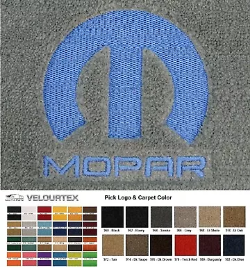 Lloyd Mats Velourtex Dodge Custom Embroidered Mopar Logo Front Floor Mats  • $153.99