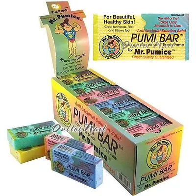 MR. PUMICE PUMI BAR SPONGE Assort Color HEALTHY SKIN CALLUS FEET ELBOW @SHIP 24H • $9.99