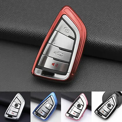 TPU Car Remote Smart Key Case Cover For BMW G01 G02 G07 G11 G15 G20 G22 G30 G32 • $19.80