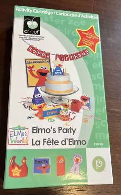 CRICUT  - Sesame Street Elmo's Party - Link Status Unknown - Free Ship • $14.55