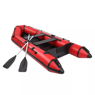 10 Ft Dinghy Boats 4 Persons Inflatable Fishing Kayak Raft Sport Boat For Adults • $384.89