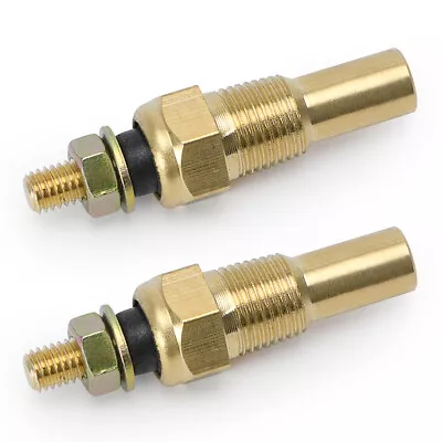 2X Temp Sensor Water Oil Sender Gauge VDO Sender 1/8 NPT Engine Tubing Coolant  • $11.90