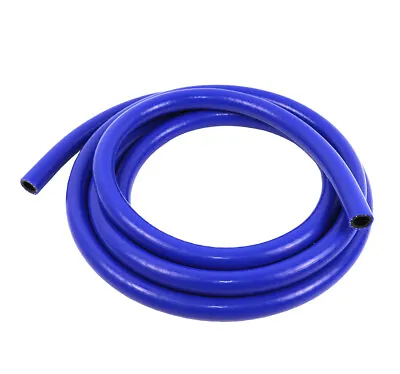 10ft 1-Ply Reinforced 13mm 1/2  ID High Temperature Silicone Heater Hose BLUE • $29.99