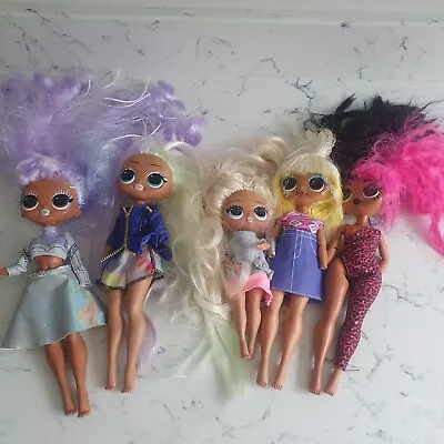 5 Large LOL OMG Dolls • £25