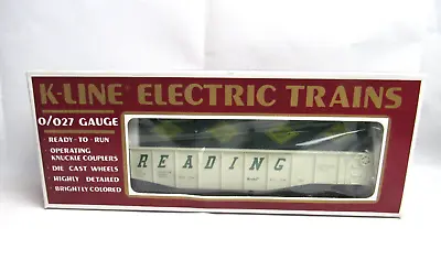 K-Line O/27 Gauge Electric Trains K-6543Reading Classic Gondola NIB • $23.99