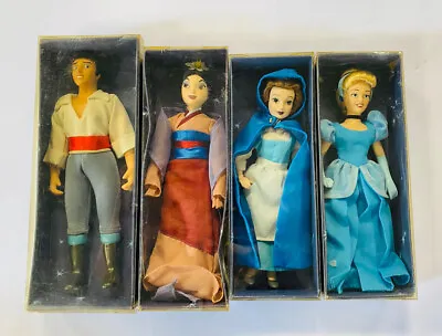 £35 • Buy Bundle Of 4 Disney DeAgostini 2004 Porcelain Characters/Dolls, Boxed