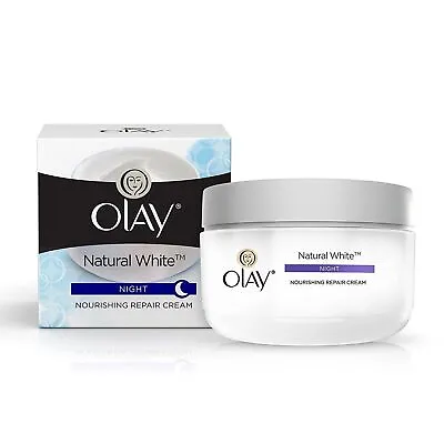 $22.89 • Buy Olay Natural White Skin ALL-IN-ONE Fairness Night Cream 50gm