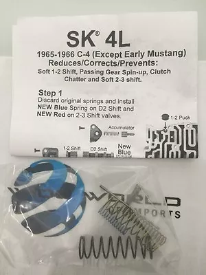 TransGo SK4L Shift Kit C4 1965-1966 Except Early 65 Mustang Ford C4 Auto Trans • $33.38