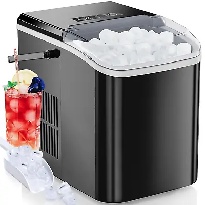 Countertop Ice Maker Portable Ice Machine Self-Cleaning 9 Cubes In 6 Mins 26. • $98.52