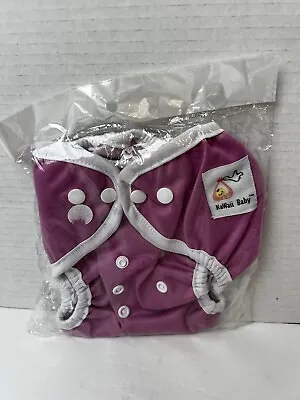 $17.87 • Buy KaWaii Baby Cloth Diaper Cover Snap Pink One Size Adjustable New With Tag