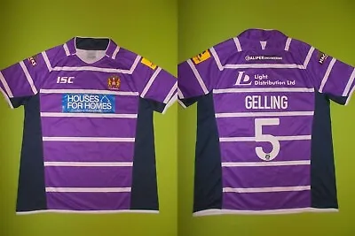 £14.99 • Buy Shirt WIGAN WARRIORS (XL) ISC #5 A. GELLING 2014 PERFECT !!! Rugby Away