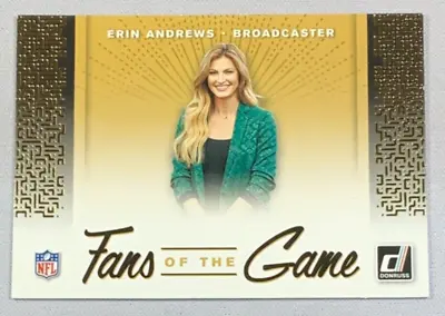 2019 Donruss Fans Of The Game Erin Andrews Broadcaster FOX  # FTG-1 • $3.99
