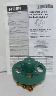 Moen 1016P Rough In Faucet POSI Tempature Tub Shower Valve All 4 Ends Sweat • $59.99