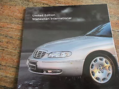 Holden WH International Sales Brochure • $20