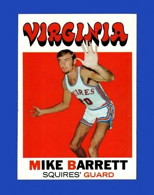 1971-72 Topps Set-Break #162 Mike Barrett NR-MINT *GMCARDS* • $0.79