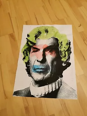 Unique Artwork Screen Print Signed Mr. 2009 Leonard Nimoy Hand Painted Brainwash • $106.92