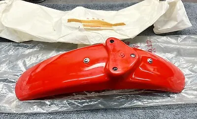 NOS 1976 Honda XR75 Front Fender # 61100-116-710ec Tahitian Red  Oem New BinA • $1158.03