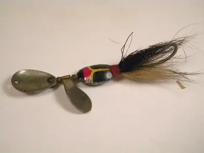 Vintage Lur-All Beetle Bug Bait Spinner Crankbait Lure • $14.99