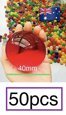 $5.35 • Buy 50 X Large Magic Garden Water Beads Magic Balls Big Orbeez Gel Party Wedding