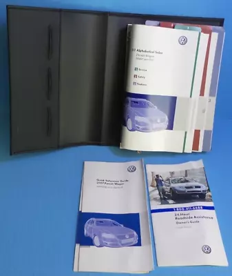 07 2007 Volkswagen Passat Wagon Owners Manual FULL SET • $22.70