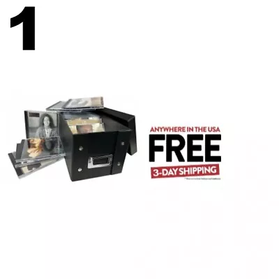 1 CheckOutStore Black CD Jewel Cases Storage Box (Holds 29 Cases) **1-3 DAYS • $19.75