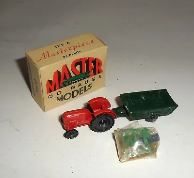 MASTER MODELS WARDIE HORNBY DUBLO No 83 TRACTOR & FARM CART BXD *EX-SHOP STOCK* • £10