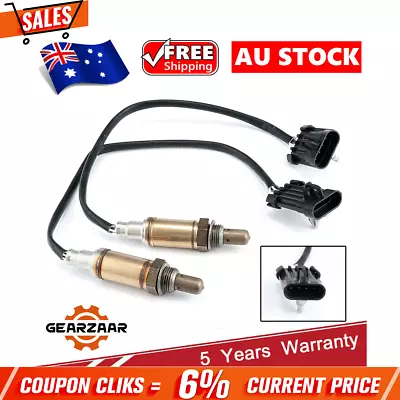 Pair Oxygen O2 Sensor Gen 3 For Holden Commodore Vt Vu Vx Vy Vs V8 Ls1 025800570 • $31.50