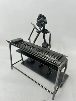 Steampunk Metal Jazz Keyboard Player Musician - Nuts & Bolts • $29.95