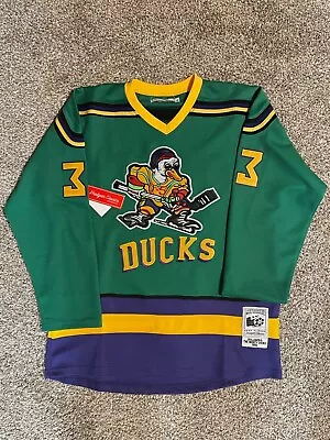 Mighty Ducks Goldberg Brand New Headgear Classics Hockey Jersey Extra-Large XL • $36.16
