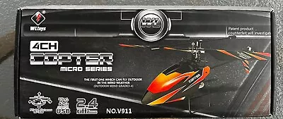 Wltoys 4ch Rc  Helicopter  V911 • $16