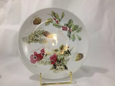 1995 Marjolein Bastin Hallmark Holly Pine Plate • $9.99