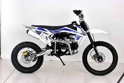 125cc Dirt Bike Pit Motor Trail Motocross Ele-start 14/17 Big Wheel Dingo Blue • $1975