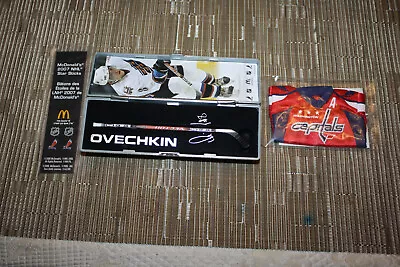 Ovechkin McDonald's 2006-2007 NHL Star Sticks Mini Sticks 5.5   + Mini Jersey • $5