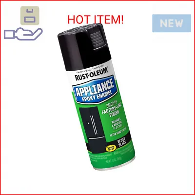 Rust-Oleum 7886830 Specialty Appliance Epoxy Spray Paint 12 Oz Black • $13.95