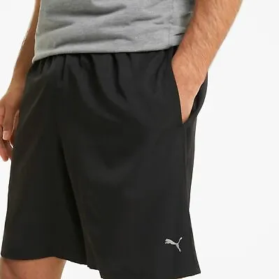 $45 • Buy PUMA  Performance Woven 7  Training Shorts - Black - Size S M XL - OZ STOCK!
