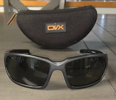 Dvx Mojave Z87 -2+ Matte Black 124 65/16 By Wiley X / Case Sunglasses • $34.88