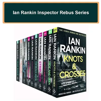 Inspector Rebus Series Collection 10 Books Set By Ian Rankin Strip Jack Mortal • £28.95