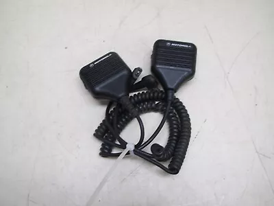 Lot Of 2 OEM Motorola HMN9030A Remote Mic For CP125 CP150 CP200 CT250 CT450 • $24.99