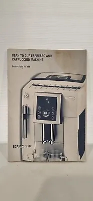 Original DeLonghi Ecam 23.210.b Manual • $19.99