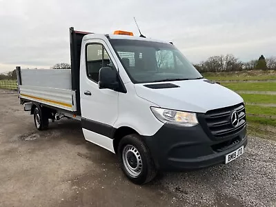 2019 19 Mercedes Sprinter 314 Cdi Lwb L4 Alloy Dropside Pickup Tail Lift Euro 6 • £10900