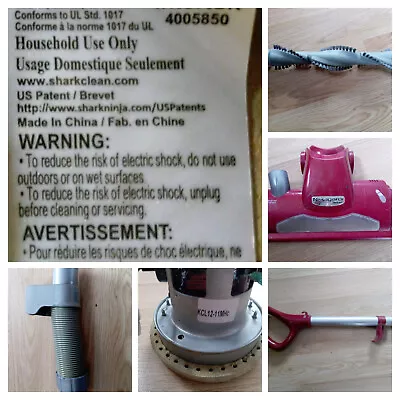 Sh83) Shark Navigator Vacuum Parts Nv26 31 Used Red • $32.99